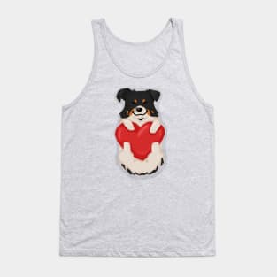 Corgi Mix / Borgi Love Tank Top